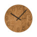 Drevené hodiny OAK Vlaha VCT1125, 34cm