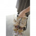Prenosný stojan na topánky Yamazaki Tower Shoe Rack vysoký, biely