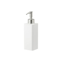 Nástenný dávkovač mydla Yamazaki 5351 Film Hook – biely, 230 ml, montáž bez vŕtania