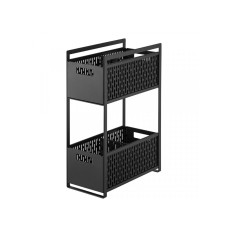 Organizér do kuchynskej linky Yamazaki Tower 5219, čierna
