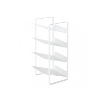 Stojan na fľaše Yamazaki Tower 4304, biely 40cm Stojan na fľaše Yamazaki Tower 4304, biely 40cm