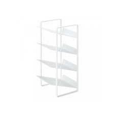 Stojan na fľaše Yamazaki Tower 4304, biely 40cm Stojan na fľaše Yamazaki Tower 4304, biely 40cm