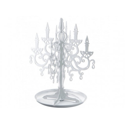 Stojanček na šperky Yamazaki Chandelier 6494, biela Stojanček na šperky Yamazaki Chandelier 6494, biela