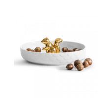 Porcelánová miska s veveričkou Sagaform Squirrel 5017722, biela Porcelánová miska s veveričkou Sagaform Squirrel 5017722, biela