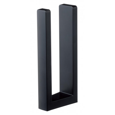 Magnetický držiak na papierové utierky Yamazaki Tower, čierny Magnetický držiak na papierové utierky Yamazaki Tower, čierny
