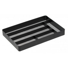 Priehradky do zásuvky Yamazaki Tower Mesh Desk Tray, čierny