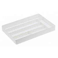 Priehradky do zásuvky Yamazaki Tower Cutlery Tray, biele