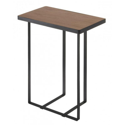 Stolík so stojanom na noviny Yamazaki Tower Magazine Rack & Table, čierny Stolík so stojanom na noviny Yamazaki Tower Magazine Rack & Table, čierny