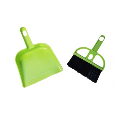 Lopatka s metličkou mini Eub 1427, zelená Lopatka s metličkou mini Eub 1427, zelená