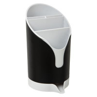 Odkvapkávač na príbory, 5Five, Cutlery drainer, čierny