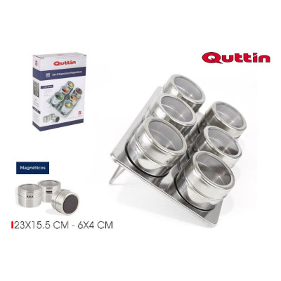 Sada 6 magnetické koreničky Quttin Sada 6 magnetické koreničky Quttin
