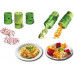 Obojstranný krájač zeleniny MB-9888, zelený