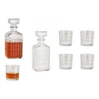 5-dielna sada karafy a pohárov na whisky 8403