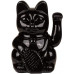 Čínska mačka pre šťastie XL Kemi 9820, čierna
