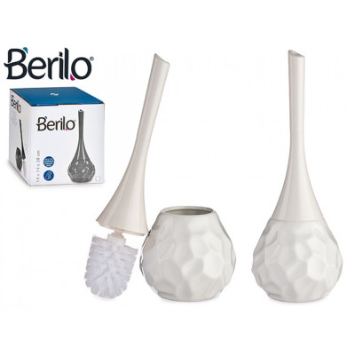 Keramická WC kefa Berilo 5139, biela Keramická WC kefa Berilo 5139, biela