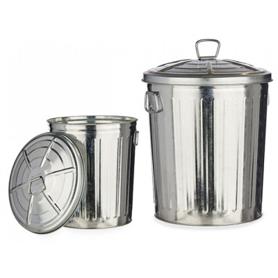 Kovový kôš na špinavú bielizeň 6525, 25 l