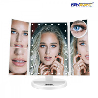 Kozmetické LED zväčšujúce zrkadlo Newsumit 0235, biele