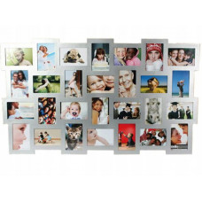Fotorám na 28 fotiek XXL Kemi 453SI, strieborný Fotorám na 28 fotiek XXL Kemi 453SI, strieborný