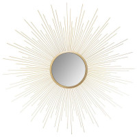 Nástenné dekoratívne zrkadlo Slnko Atmosphera 7041, 70 cm