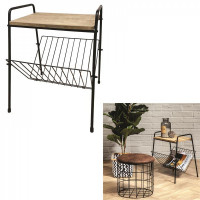Stolík so stojanom na časopisy Home deco 6172, 45,5 cm Stolík so stojanom na časopisy Home deco 6172, 45,5 cm