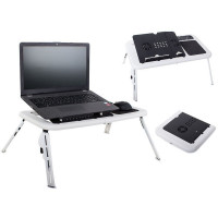Univerzálny skladací stolík pod notebook s ventilátormi VG6121, 56 cm Univerzálny skladací stolík pod notebook s ventilátormi VG6121, 56 cm