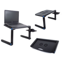 Univerzálny skladací stolík pod notebook s ventilátormi VG6162 Univerzálny skladací stolík pod notebook s ventilátormi VG6162