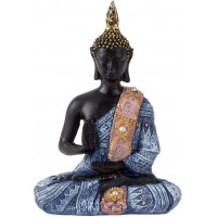 Sediaca socha Buddhu zent 3495, 15 cm