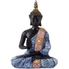 Sediaca socha Buddhu zent 3495, 15 cm