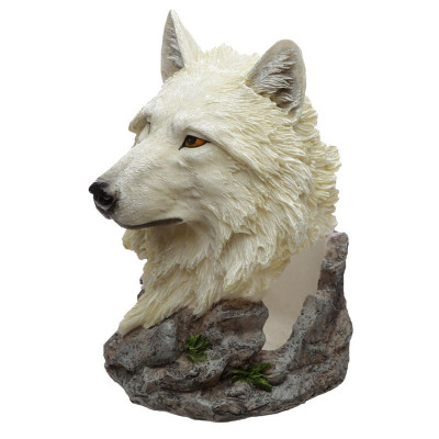 Držiak na fľašu vína Biely vlk WOLF33 Držiak na fľašu vína Biely vlk WOLF33