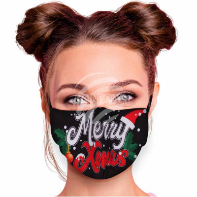 Rúško Merry Christmas AM-214, univerzálne