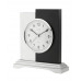 Moderné stolové hodiny JVD HS19012.1 (24 cm) – drevo a kov