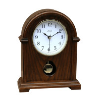 Drevené stolové hodiny JVD HS13.1 s kyvadlom a melódiou – 30 cm Drevené stolové hodiny JVD HS13.1 s kyvadlom a melódiou – 30 cm