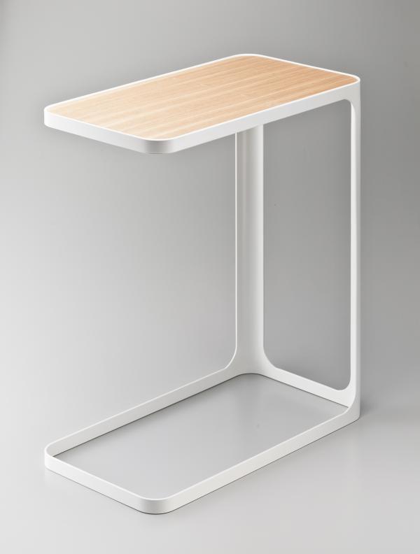 E-shop Bočný stolík Yamazaki Frame, biely