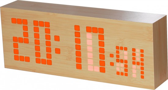 E-shop Digitálny LED budík/ hodiny MPM s dátumom a teplomerom C02.3571.