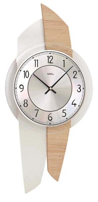 Dizajnové nástenné hodiny 9496 AMS 50cm 