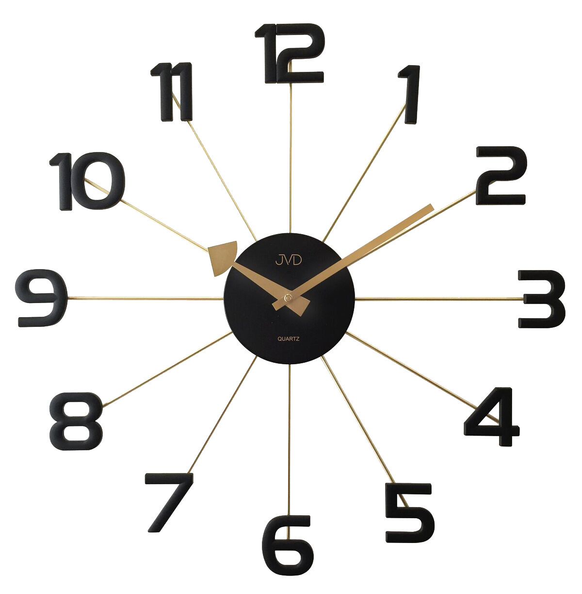 Dizajnové nástenné hodiny JVD HT072.2, 49cm 