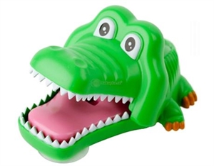 Držiak na kefku krokodíl - zelený 