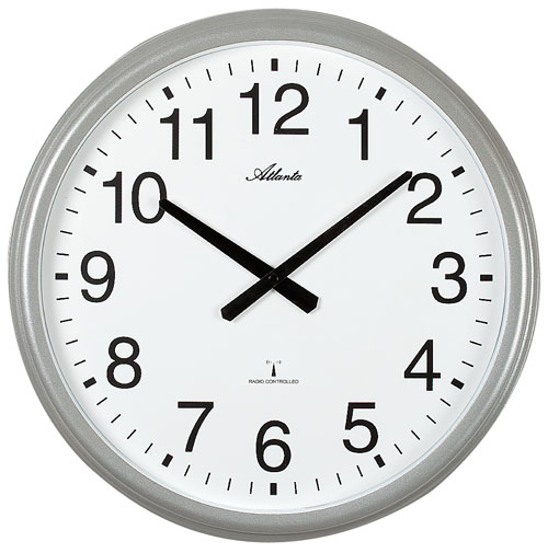 E-shop Exteriérové nástenné hodiny Atlanta 4449, rádiom riadené, 43cm