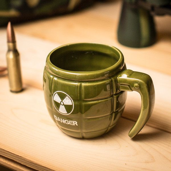 E-shop Hrnček Grenade Mug, zelený