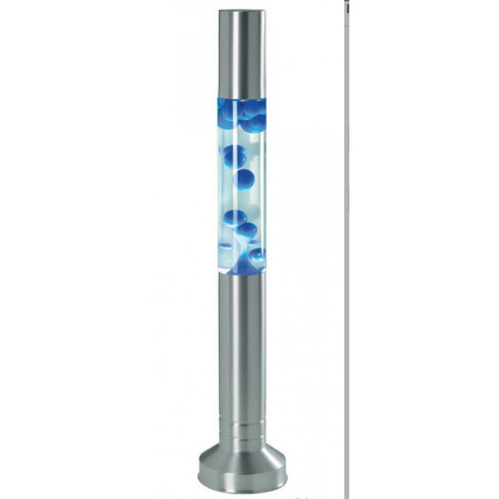 E-shop Dizajnová lávová lampa 58 cm, modrá