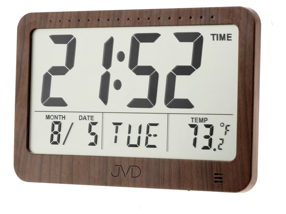 E-shop Digitálne hodiny s budíkom JVD DH9711, 19 cm