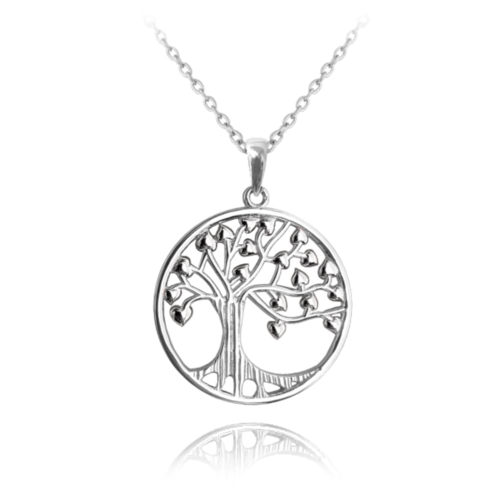 Strieborný náhrdelník Minet Strom Života 