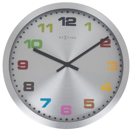 Nástenné hodiny Nextime Mercure multicolor 45cm 