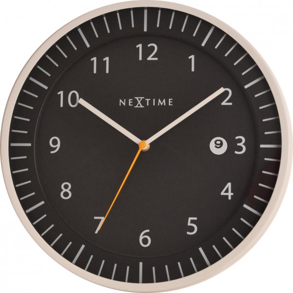 E-shop Nástenné hodiny 3058zw Nextime Quick 35cm