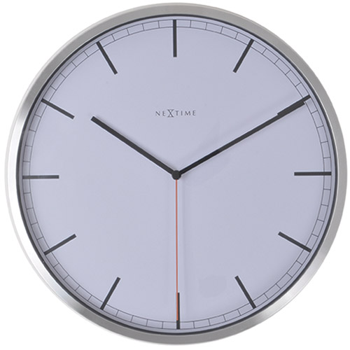 E-shop Nástenné hodiny 3071wi Nextime Company White Stripe 35cm