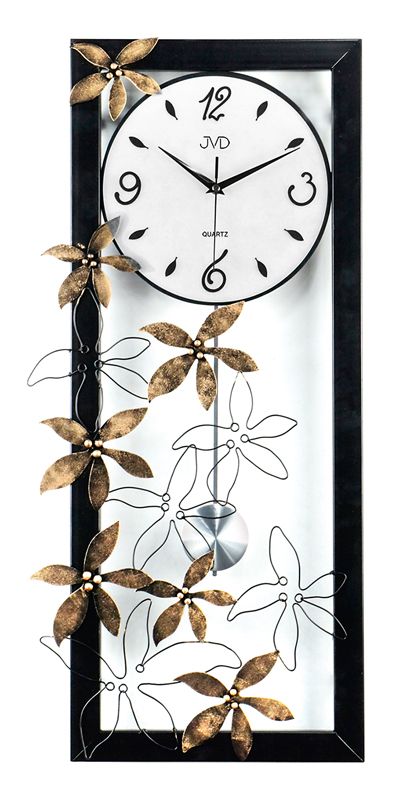 Nástenné kyvadlové hodiny dizajn JVD HJ69 71cm 