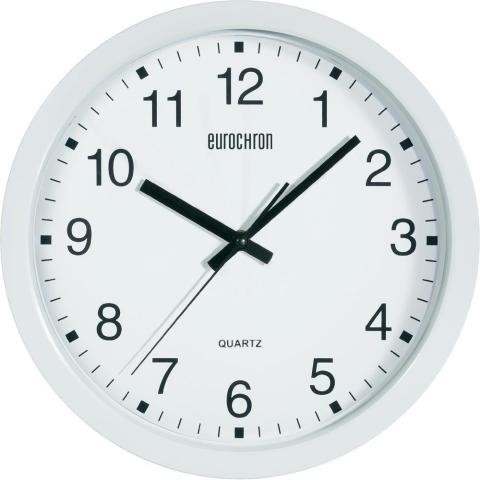 Nástenné hodiny Eurochron 882 biele, 30 cm,