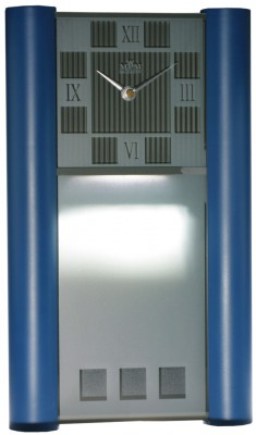 Nástenné hodiny MPM, 2821.30 - modrá, 40cm 