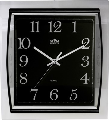 Nástenné hodiny MPM, 3174.9090 - čierna/čierna, 32cm 