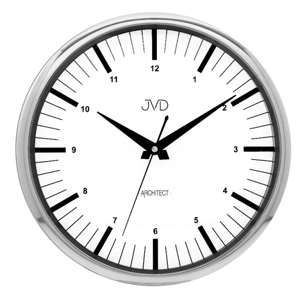 Nástenné hodiny JVD -Architect- HT 078.1, 32cm 